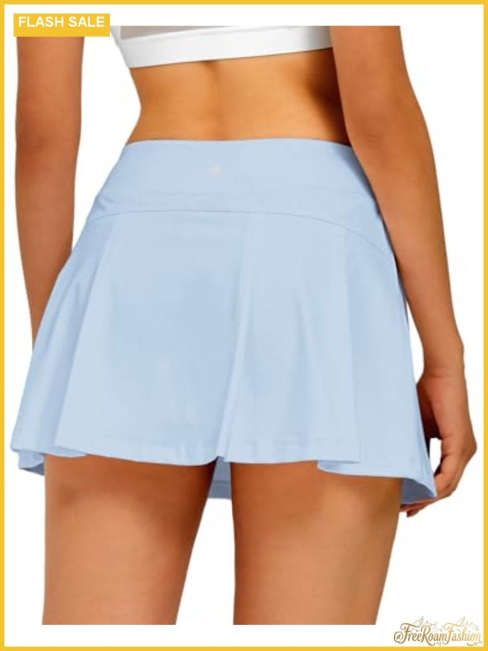 High Waisted Pleated Tennis Skort with Pockets Athletic Golf Skirt